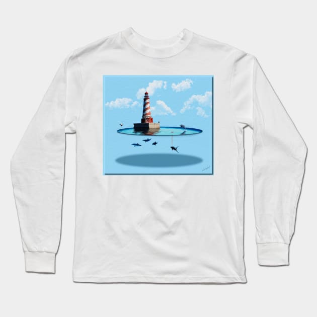 The Lighthouse Long Sleeve T-Shirt by rgerhard